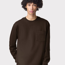Super Heavyweight Long Sleeve Pocket Tee