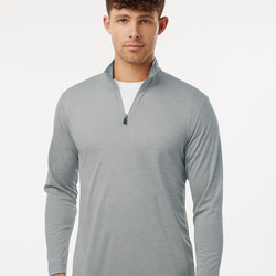 Performance Mélange Quarter-Zip Pullover