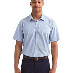 Microcheck Gingham Cotton Shirt