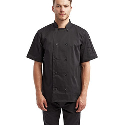 Short Sleeve Recycled Chef Coat