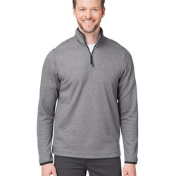 Venture Heathered Stripe Quarter-Zip Pullover