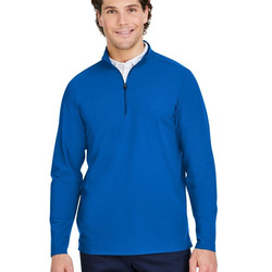 CrownLux Performance® Windsor Welded Quarter-Zip Pullover
