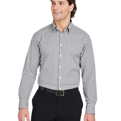 CrownLux Performance® Gingham Dress Shirt