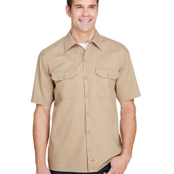 FLEX Short-Sleeve Twill Work Shirt