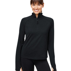 Women's Marbled Jersey Fairway Quarter-Zip Pullover