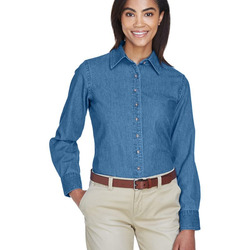 Women's Long Sleeve Denim Shirt