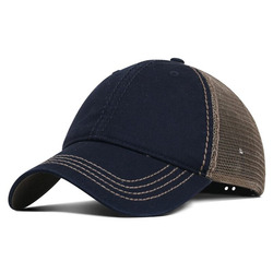 Garment Washed Cotton Mesh Back Cap