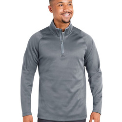 Waffle Fleece Quarter-Zip Pullover