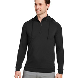 Vandyke Quarter-Zip Pullover Hooded Sweatshirt