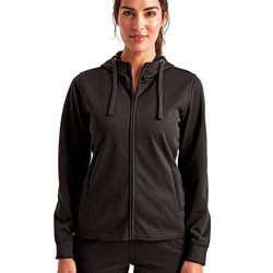 Womens Spun Dyed Full-Zip Hooded Sweatshirt