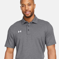 Destin Drive Striped Performance Polo