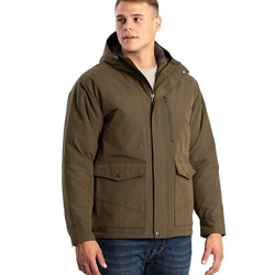 Highland Quilt-Lined Micro-Duck Hooded Jacket