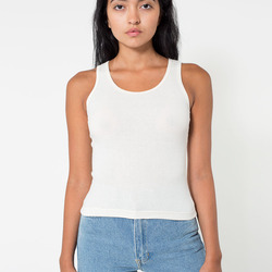 3308ORG Organic 2x1 Rib Boy Beater Tank