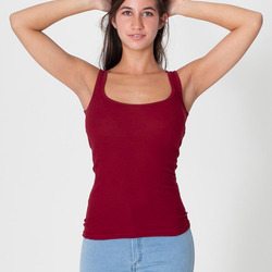 3368 2x1 Rib U-Neck Tank