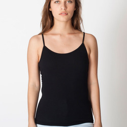 6311 Sheer Jersey Spaghetti Tank