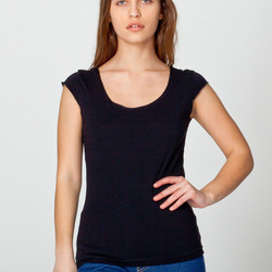6322 Sheer Jersey 2 Sided Top