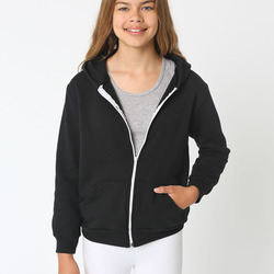F297 Youth Flex Fleece Zip Hoody