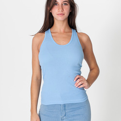 3329 2x1 Rib Racerback Tank