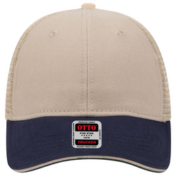 OTTO CAP 6 Panel Low Profile Mesh Back Trucker Hat