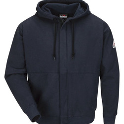 Zip-Front Hooded Sweatshirt