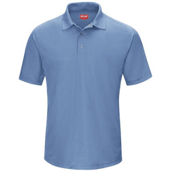 Short Sleeve Performance Knit Gripper-Front Polo