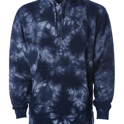 Midweight Tie-Dyed Hooded Sweatshirt