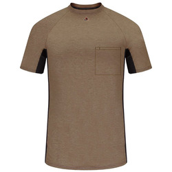Short Sleeve FR Two-Tone Base Layer with Concealed Chest Pocket- EXCEL FR