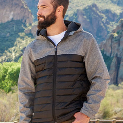 Pinnacle Soft Shell Puffer Jacket