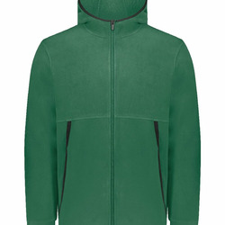 Eco Revive™ Polar Fleece Hooded Full-Zip Jacket