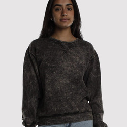 Premium Fleece Mineral Wash Crewneck Sweatshirt